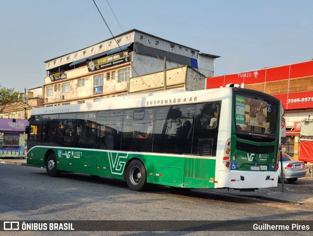Viação VG B31021 na cidade de Rio de Janeiro, Rio de Janeiro, Brasil, por Guilherme Pires. Número da foto: #12459266.