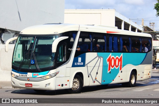 Auto Viação 1001 RJ 108.658 na cidade de Rio de Janeiro, Rio de Janeiro, Brasil, por Paulo Henrique Pereira Borges. Número da foto: #12460116.