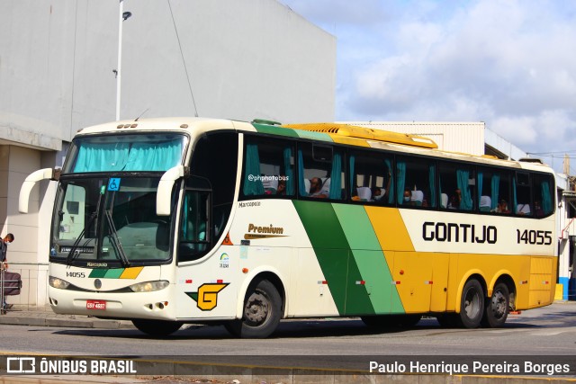 Empresa Gontijo de Transportes 14055 na cidade de Rio de Janeiro, Rio de Janeiro, Brasil, por Paulo Henrique Pereira Borges. Número da foto: #12460126.