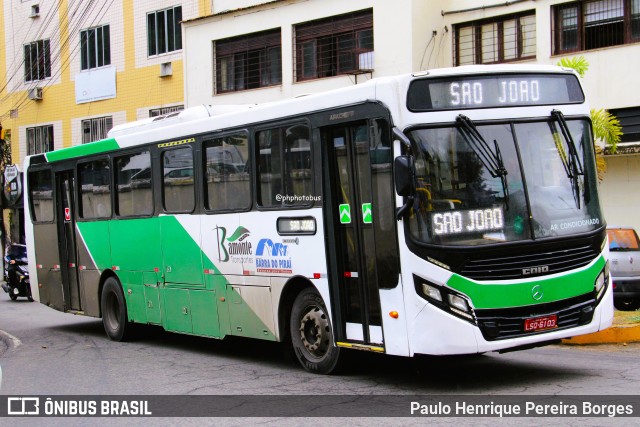 Bamonte Transportes 6103 na cidade de Barra do Piraí, Rio de Janeiro, Brasil, por Paulo Henrique Pereira Borges. Número da foto: #12460322.