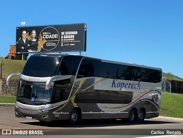 Kopereck Turismo 1500 na cidade de Santa Maria, Rio Grande do Sul, Brasil, por Carlos Renato. Número da foto: #12458579.