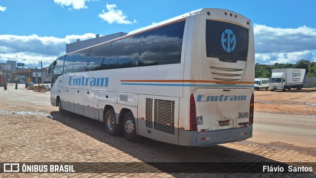 Emtram 3680 na cidade de Barra da Estiva, Bahia, Brasil, por Flávio  Santos. Número da foto: #12459297.