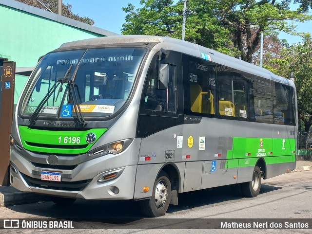 Transcooper > Norte Buss 1 6196 na cidade de São Paulo, São Paulo, Brasil, por Matheus Neri dos Santos. Número da foto: #12458485.