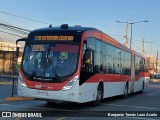 Subus 9910 na cidade de Puente Alto, Cordillera, Metropolitana de Santiago, Chile, por Benjamín Tomás Lazo Acuña. Número da foto: #12458702.