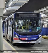 Guarulhos Transportes 33.669 na cidade de São Paulo, São Paulo, Brasil, por Felipe Andrade Angelis de Mello. Número da foto: #:id.