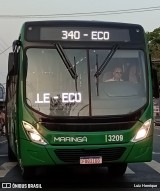 Expresso Maringá São José dos Campos 3209 na cidade de São José dos Campos, São Paulo, Brasil, por Luiz Henrique. Número da foto: #:id.