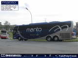 Manto Azul Turismo 2806 na cidade de Aparecida, São Paulo, Brasil, por Paulo Rafael Peixoto. Número da foto: #:id.