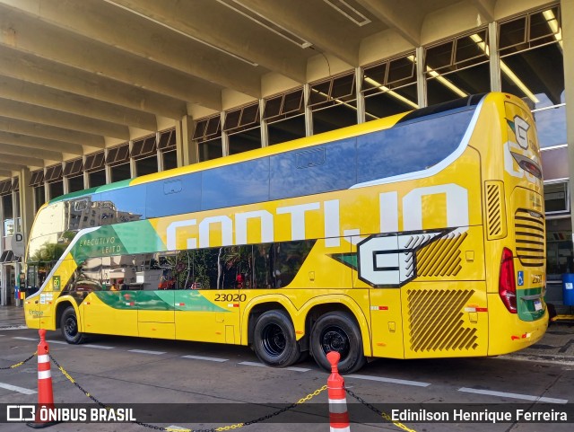 Empresa Gontijo de Transportes 23020 na cidade de Belo Horizonte, Minas Gerais, Brasil, por Edinilson Henrique Ferreira. Número da foto: #12462088.