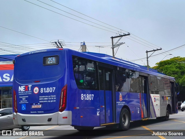 Next Mobilidade - ABC Sistema de Transporte 81.807 na cidade de São Bernardo do Campo, São Paulo, Brasil, por Juliano Soares. Número da foto: #12461019.