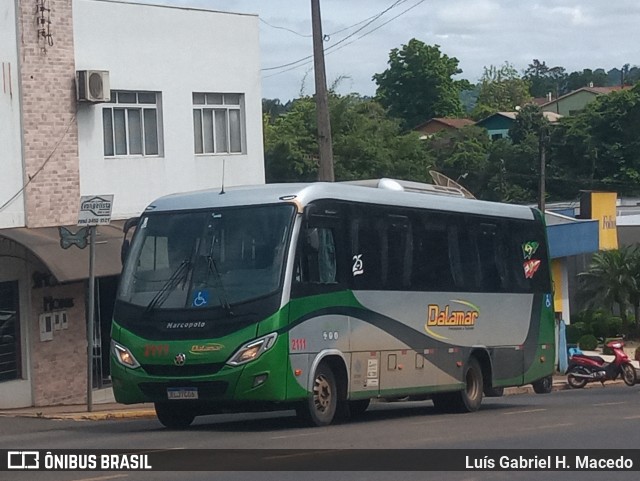 Dalamar Fretamento e Turismo 2111 na cidade de Seara, Santa Catarina, Brasil, por Luís Gabriel H. Macedo. Número da foto: #12461661.