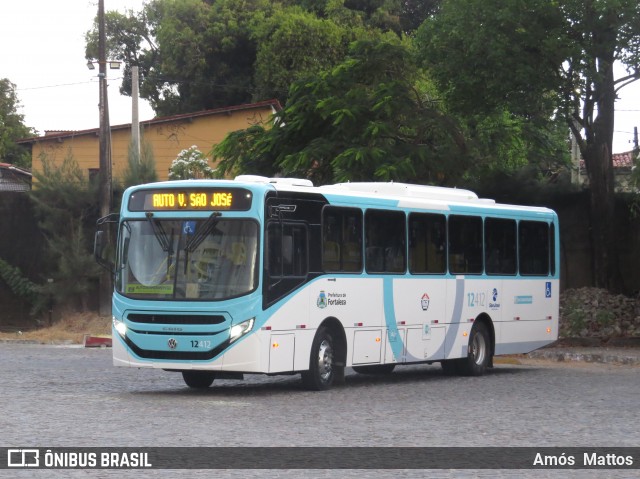 Auto Viação São José 12412 na cidade de Fortaleza, Ceará, Brasil, por Amós  Mattos. Número da foto: #12461632.