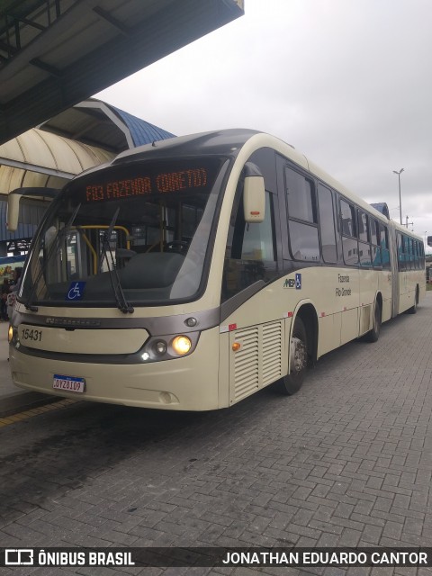 Leblon Transporte de Passageiros 15431 na cidade de Fazenda Rio Grande, Paraná, Brasil, por JONATHAN EDUARDO CANTOR. Número da foto: #12461289.