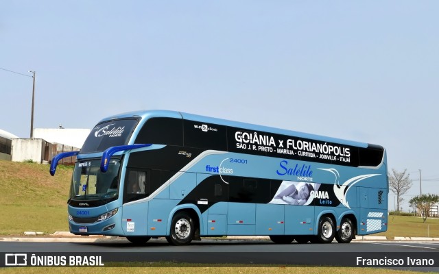 Expresso Satélite Norte 24001 na cidade de Marília, São Paulo, Brasil, por Francisco Ivano. Número da foto: #12462032.