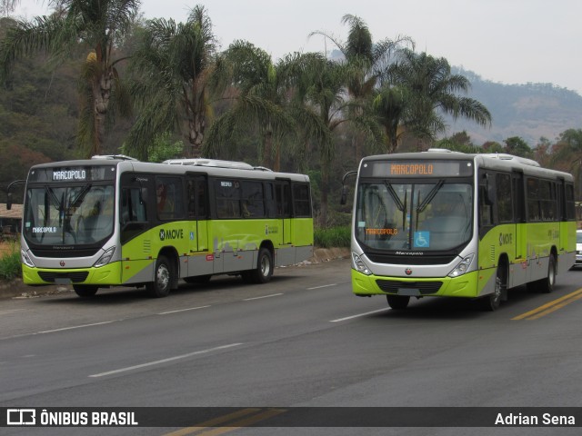 Bettania Ônibus 0KM na cidade de João Monlevade, Minas Gerais, Brasil, por Adrian Sena. Número da foto: #12461636.
