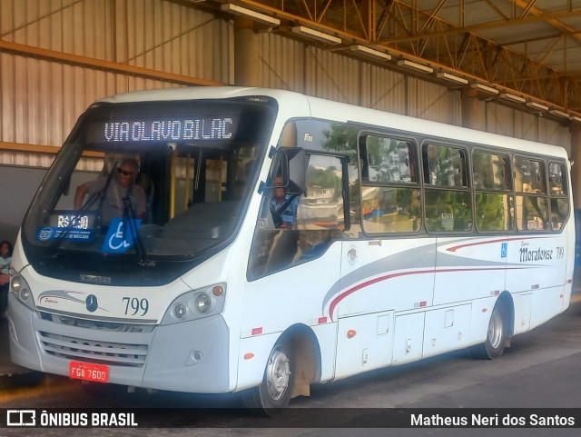 Auto Ônibus Moratense 799 na cidade de Francisco Morato, São Paulo, Brasil, por Matheus Neri dos Santos. Número da foto: #12461524.