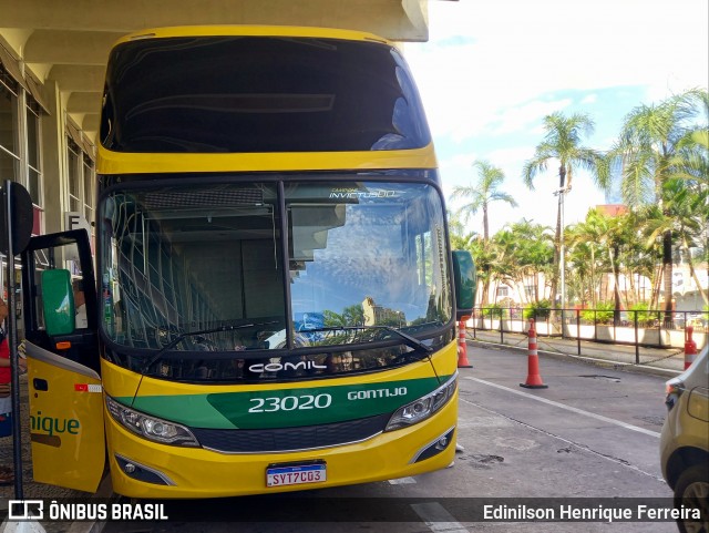 Empresa Gontijo de Transportes 23020 na cidade de Belo Horizonte, Minas Gerais, Brasil, por Edinilson Henrique Ferreira. Número da foto: #12462075.