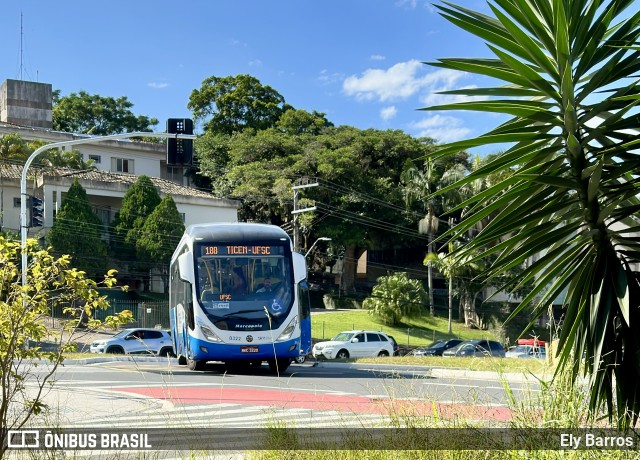 Transol Transportes Coletivos 0322 na cidade de Florianópolis, Santa Catarina, Brasil, por Ely Barros. Número da foto: #12460641.