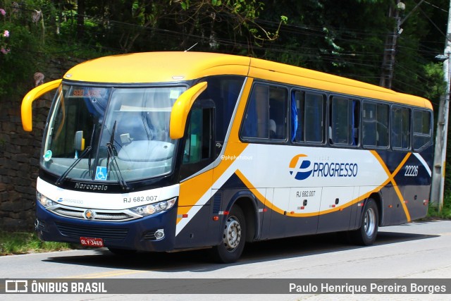 Viação Progresso 22226 na cidade de Areal, Rio de Janeiro, Brasil, por Paulo Henrique Pereira Borges. Número da foto: #12462320.