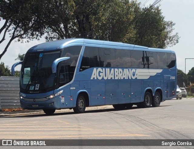 Viação Águia Branca 27060 na cidade de Porto Seguro, Bahia, Brasil, por Sergio Corrêa. Número da foto: #12460838.