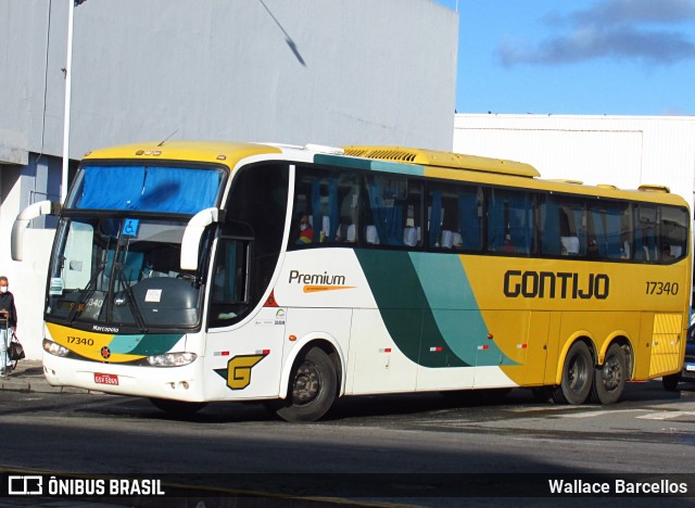 Empresa Gontijo de Transportes 17340 na cidade de Rio de Janeiro, Rio de Janeiro, Brasil, por Wallace Barcellos. Número da foto: #12461891.