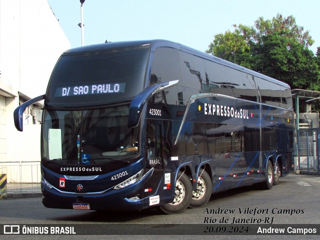 Expresso do Sul 423001 na cidade de Rio de Janeiro, Rio de Janeiro, Brasil, por Andrew Campos. Número da foto: #12461629.