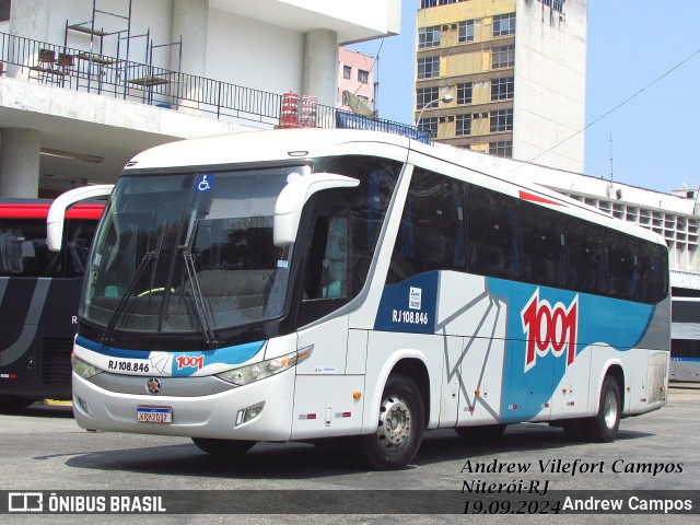 Auto Viação 1001 RJ 108.846 na cidade de Niterói, Rio de Janeiro, Brasil, por Andrew Campos. Número da foto: #12461526.