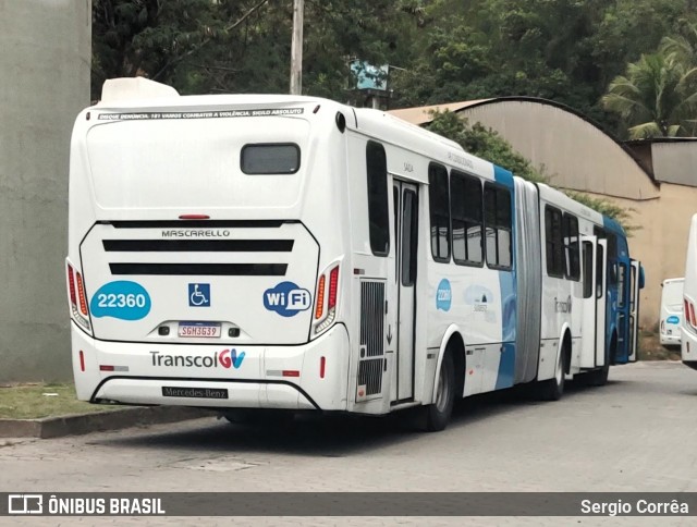 Nova Transporte 22360 na cidade de Cariacica, Espírito Santo, Brasil, por Sergio Corrêa. Número da foto: #12462280.