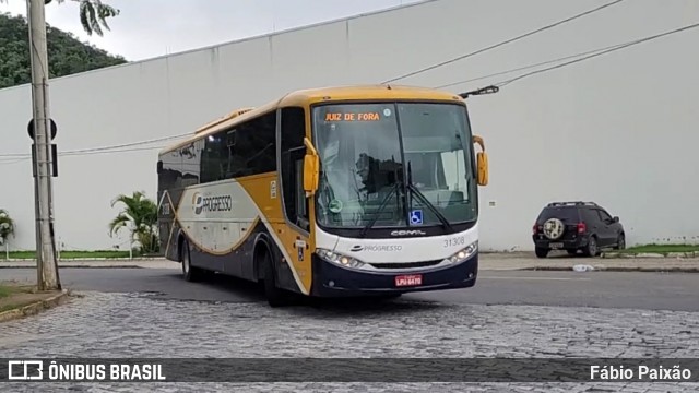 Viação Progresso 31308 na cidade de Juiz de Fora, Minas Gerais, Brasil, por Fábio Paixão. Número da foto: #12461529.
