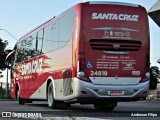 Viação Santa Cruz 24819 na cidade de Varginha, Minas Gerais, Brasil, por Anderson Filipe. Número da foto: #:id.