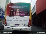 Coletivo Transportes 3505 na cidade de Caruaru, Pernambuco, Brasil, por Marcos Rogerio. Número da foto: #12461247.