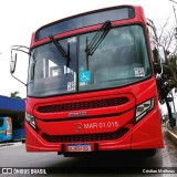 EPT - Empresa Pública de Transportes de Maricá MAR 01.015 na cidade de Maricá, Rio de Janeiro, Brasil, por Cristian Matheus. Número da foto: #12462243.