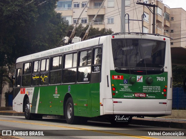 Next Mobilidade - ABC Sistema de Transporte 7401 na cidade de São Paulo, São Paulo, Brasil, por Valnei Conceição. Número da foto: #12464562.