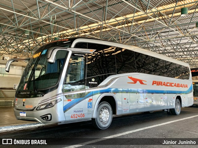 Viação Piracicabana 452406 na cidade de Bauru, São Paulo, Brasil, por Júnior Juninho. Número da foto: #12464111.