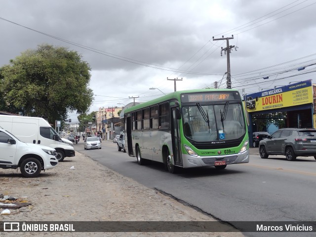 Via Metro - Auto Viação Metropolitana 0391606 na cidade de Fortaleza, Ceará, Brasil, por Marcos Vinícius. Número da foto: #12463722.