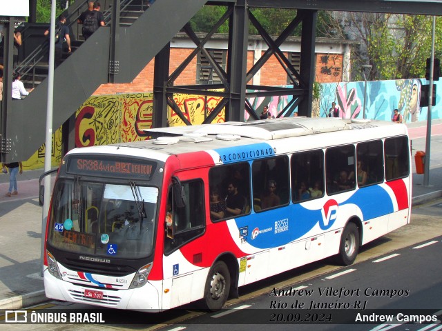 Viação Pavunense B32553 na cidade de Rio de Janeiro, Rio de Janeiro, Brasil, por Andrew Campos. Número da foto: #12465319.