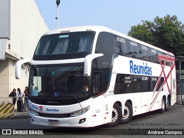 Empresa Reunidas Paulista de Transportes 146200 na cidade de Rio de Janeiro, Rio de Janeiro, Brasil, por Andrew Campos. Número da foto: #12465254.