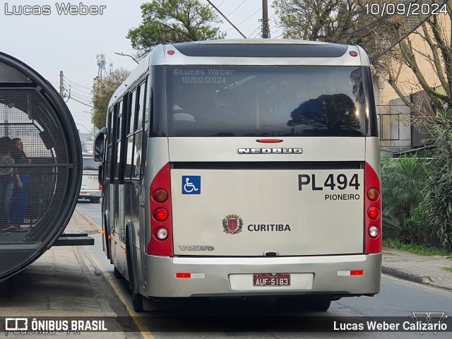 SPE VIA MOBILIDADE S/A PL494 na cidade de Curitiba, Paraná, Brasil, por Lucas Weber Calizario. Número da foto: #12463447.