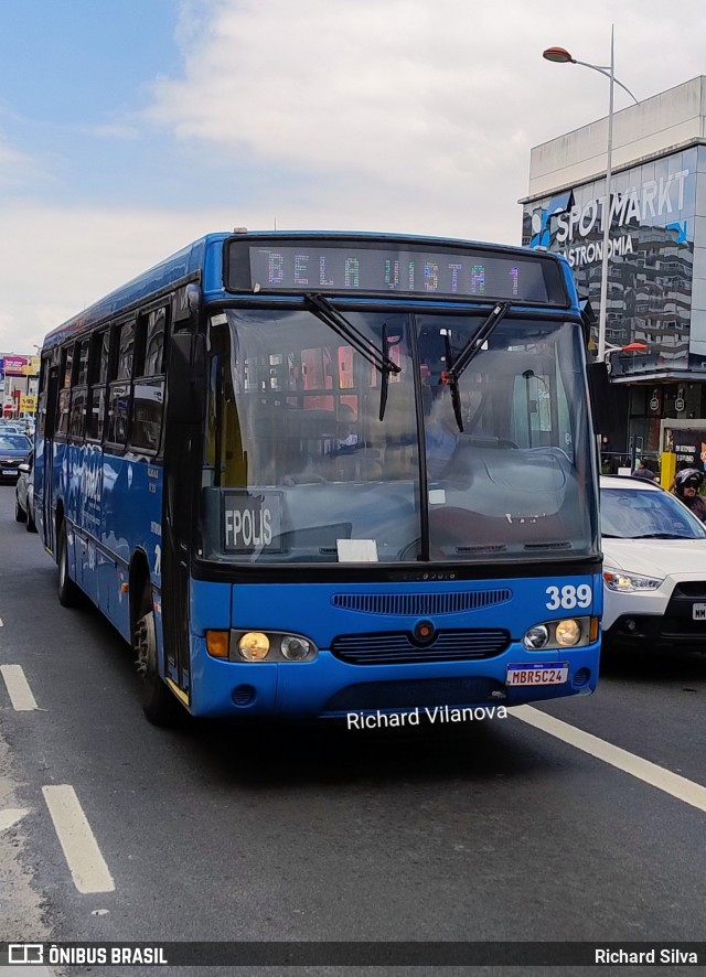 Biguaçu Transportes Coletivos Administração e Participação 389 na cidade de São José, Santa Catarina, Brasil, por Richard Silva. Número da foto: #12463896.