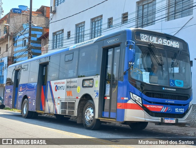 Viação Miracatiba 15.1122 na cidade de Itapecerica da Serra, São Paulo, Brasil, por Matheus Neri dos Santos. Número da foto: #12464950.