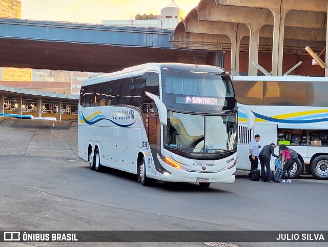 Viação Ouro e Prata 1038 na cidade de Porto Alegre, Rio Grande do Sul, Brasil, por JULIO SILVA. Número da foto: #12464808.