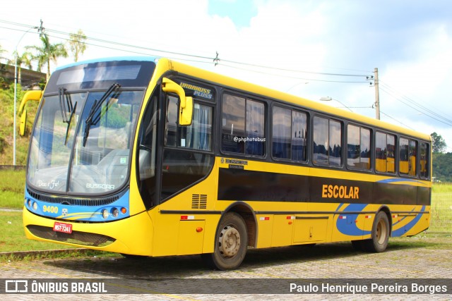 Ônibus Particulares 9400 na cidade de Barbacena, Minas Gerais, Brasil, por Paulo Henrique Pereira Borges. Número da foto: #12463767.