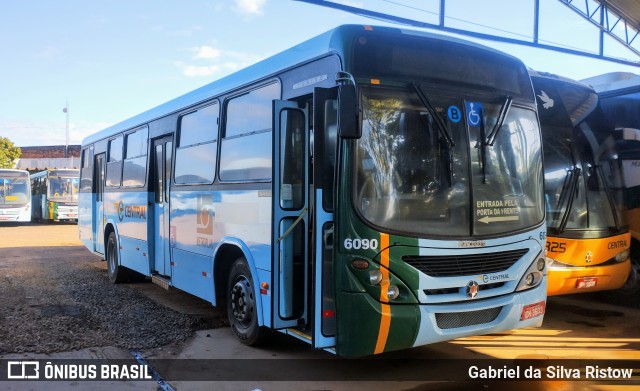 Central S.A. Transportes Rodoviários e Turismo 6090 na cidade de Novo Hamburgo, Rio Grande do Sul, Brasil, por Gabriel da Silva Ristow. Número da foto: #12463055.