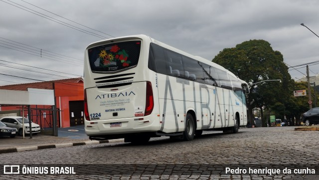 Viação Atibaia São Paulo 1224 na cidade de Atibaia, São Paulo, Brasil, por Pedro Henrique da Cunha. Número da foto: #12464563.