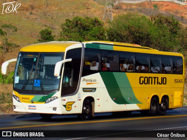 Empresa Gontijo de Transportes 15065 na cidade de Belo Horizonte, Minas Gerais, Brasil, por César Ônibus. Número da foto: #12464069.