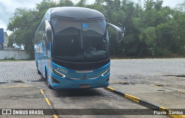Viação Águia Branca 33160 na cidade de Cruz das Almas, Bahia, Brasil, por Flávio  Santos. Número da foto: #12463229.
