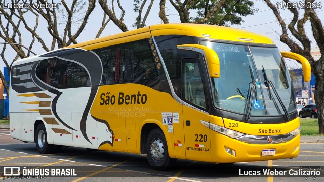 Expresso São Bento 220 na cidade de Curitiba, Paraná, Brasil, por Lucas Weber Calizario. Número da foto: #12463463.