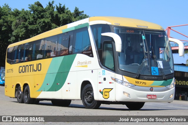 Empresa Gontijo de Transportes 18775 na cidade de Resende, Rio de Janeiro, Brasil, por José Augusto de Souza Oliveira. Número da foto: #12465096.