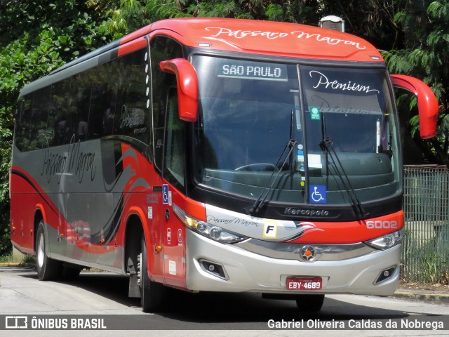 Empresa de Ônibus Pássaro Marron 6002 na cidade de São Paulo, São Paulo, Brasil, por Gabriel Oliveira Caldas da Nobrega. Número da foto: #12464093.