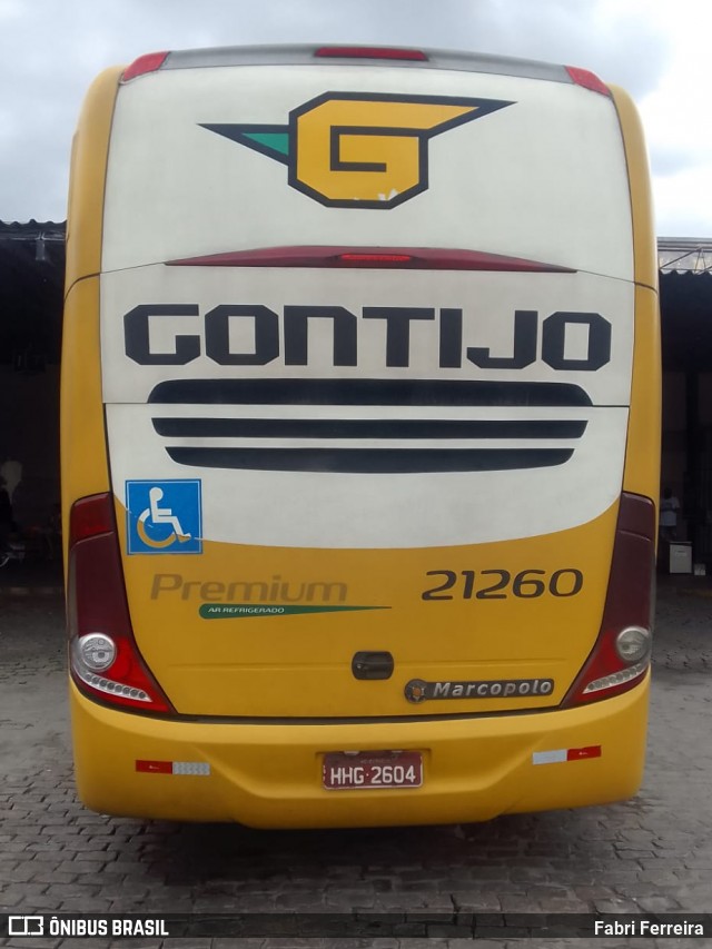 Empresa Gontijo de Transportes 21260 na cidade de Teófilo Otoni, Minas Gerais, Brasil, por Fabri Ferreira. Número da foto: #12465451.