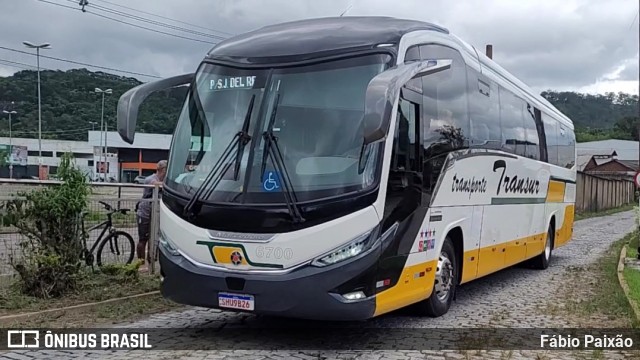 Transur - Transporte Rodoviário Mansur 6700 na cidade de Juiz de Fora, Minas Gerais, Brasil, por Fábio Paixão. Número da foto: #12464175.